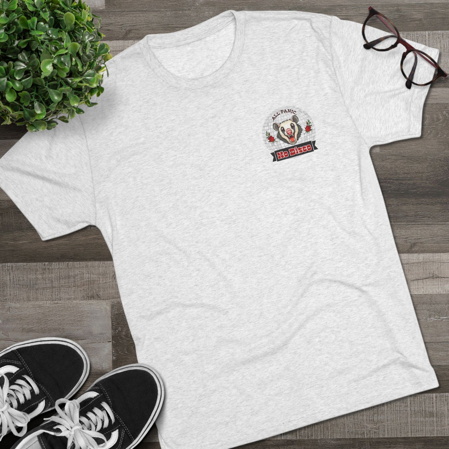 All Panic No Disco Tri-Blend Tee