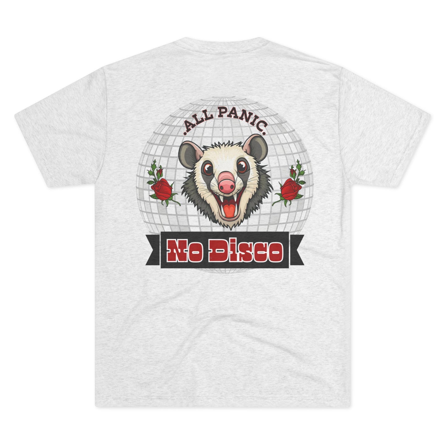 All Panic No Disco Tri-Blend Tee