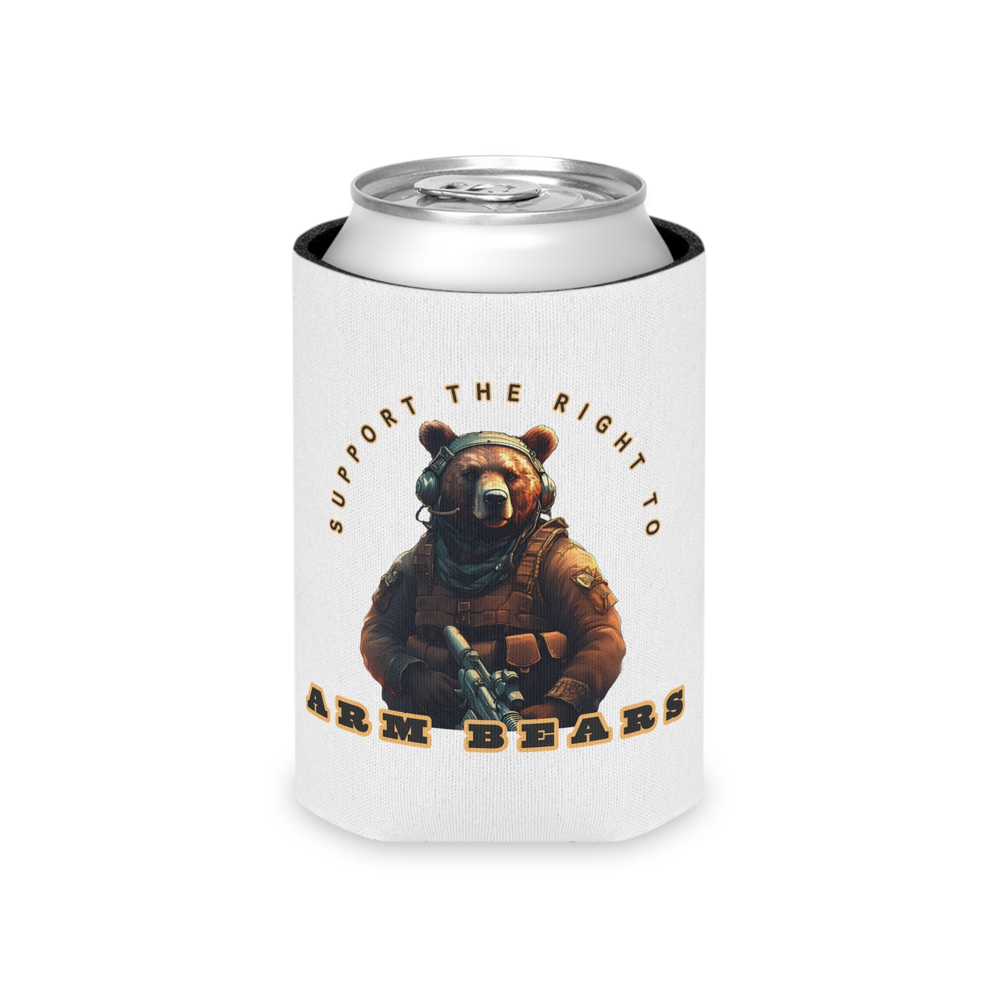 Arm Bears Can Koozie