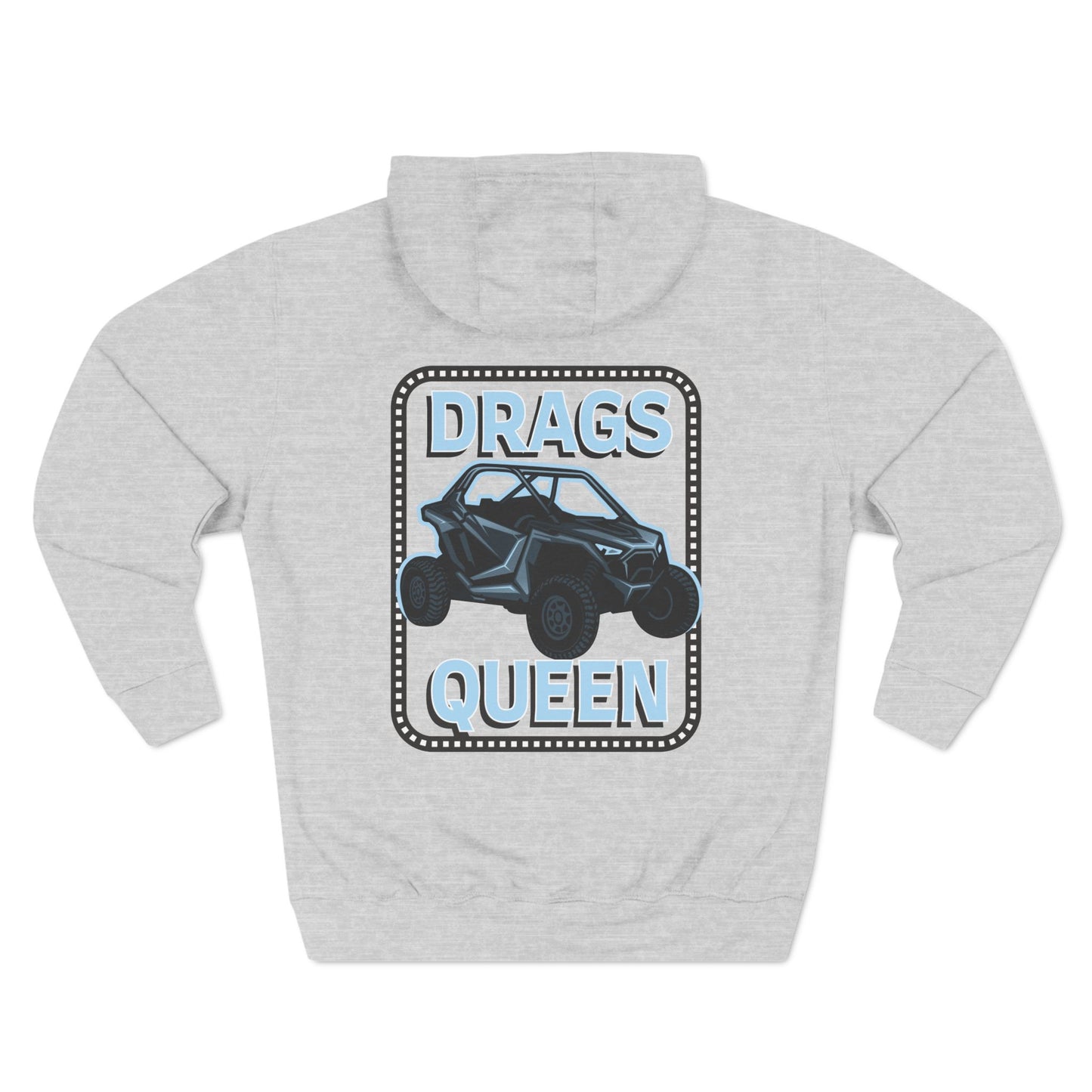 Drags Queen Three-Panel Hoodie