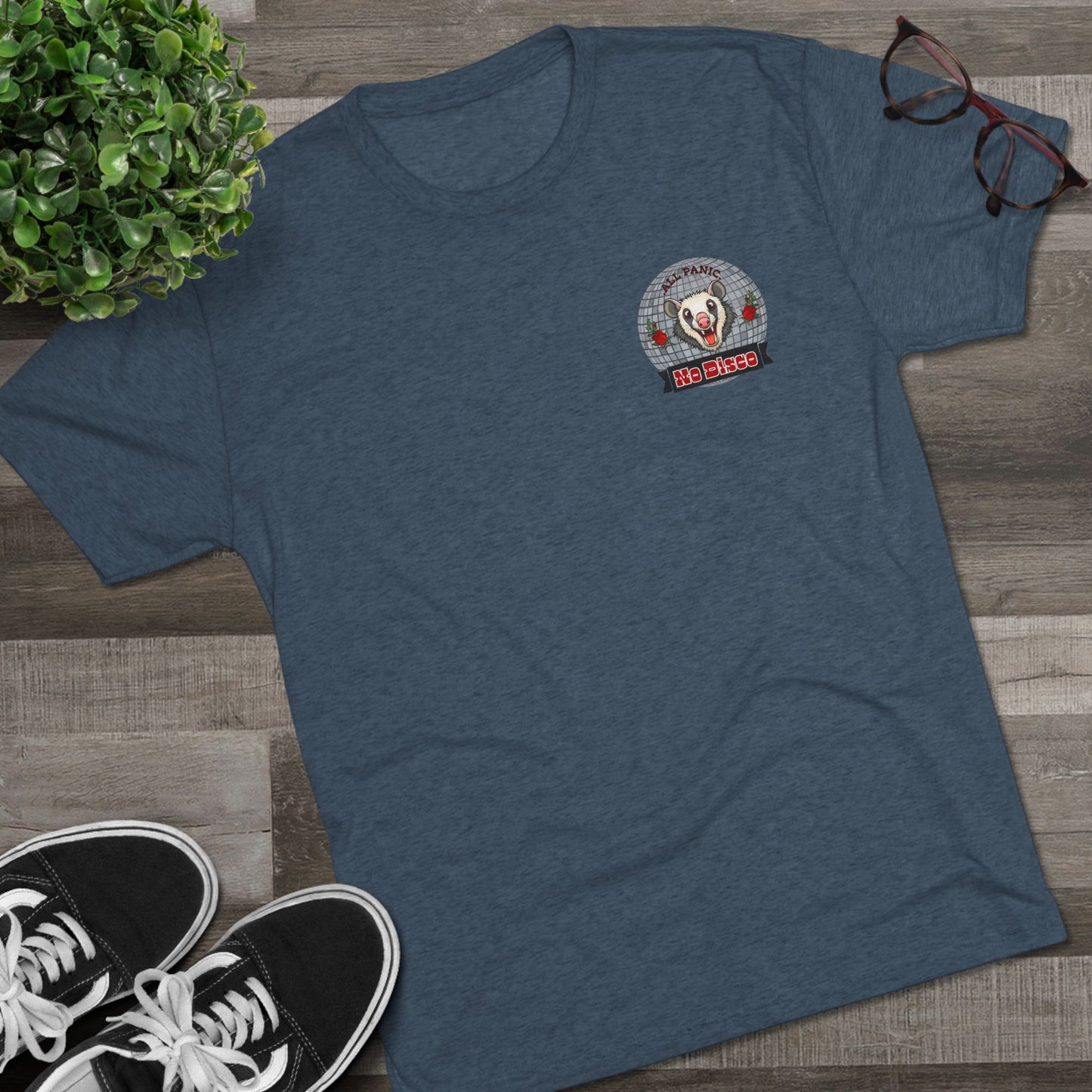 All Panic No Disco Tri-Blend Tee