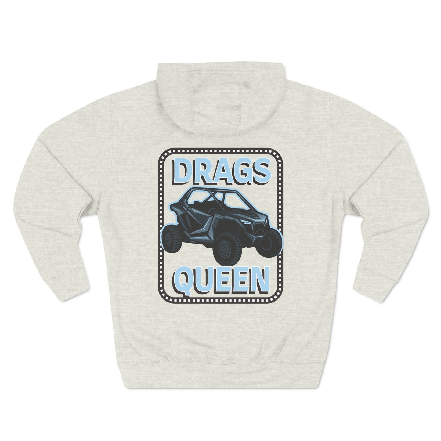 Drags Queen Three-Panel Hoodie