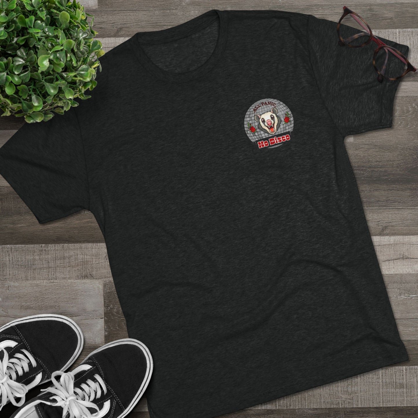 All Panic No Disco Tri-Blend Tee