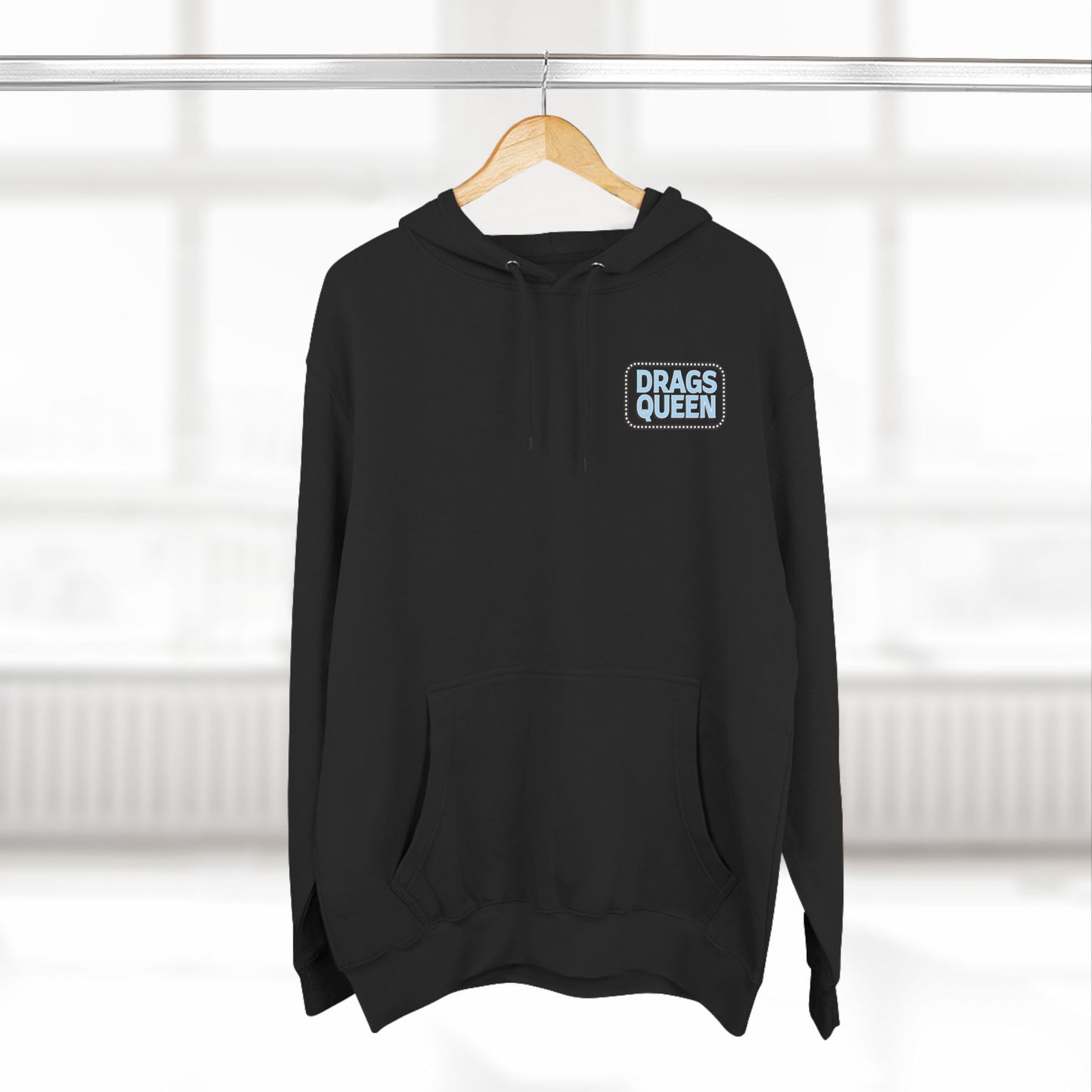 Drags Queen Three-Panel Hoodie