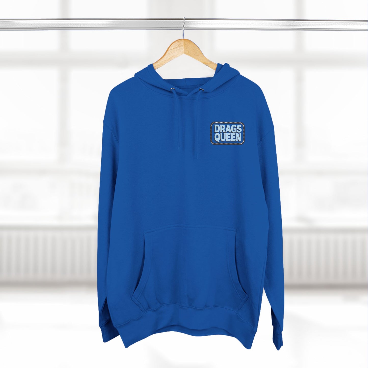 Drags Queen Three-Panel Hoodie