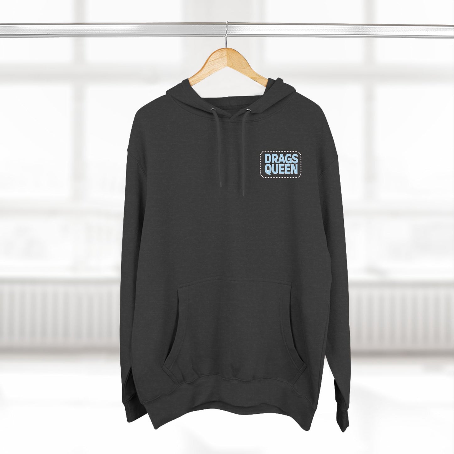 Drags Queen Three-Panel Hoodie