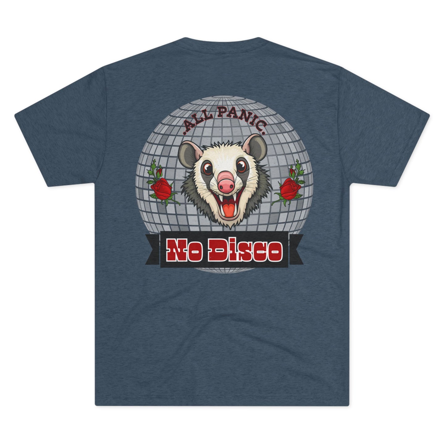 All Panic No Disco Tri-Blend Tee