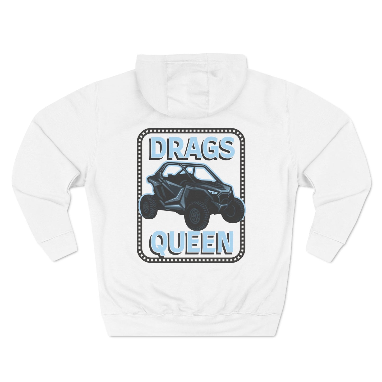 Drags Queen Three-Panel Hoodie