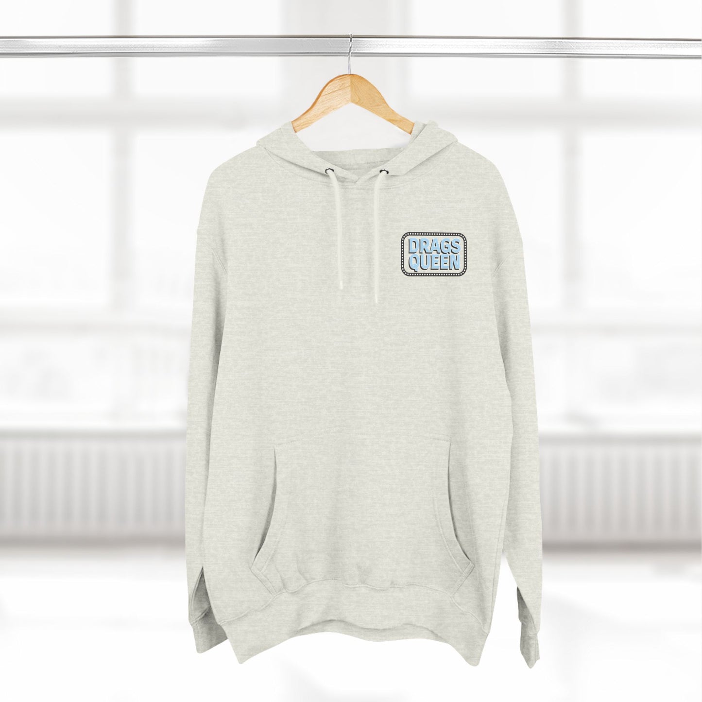 Drags Queen Three-Panel Hoodie
