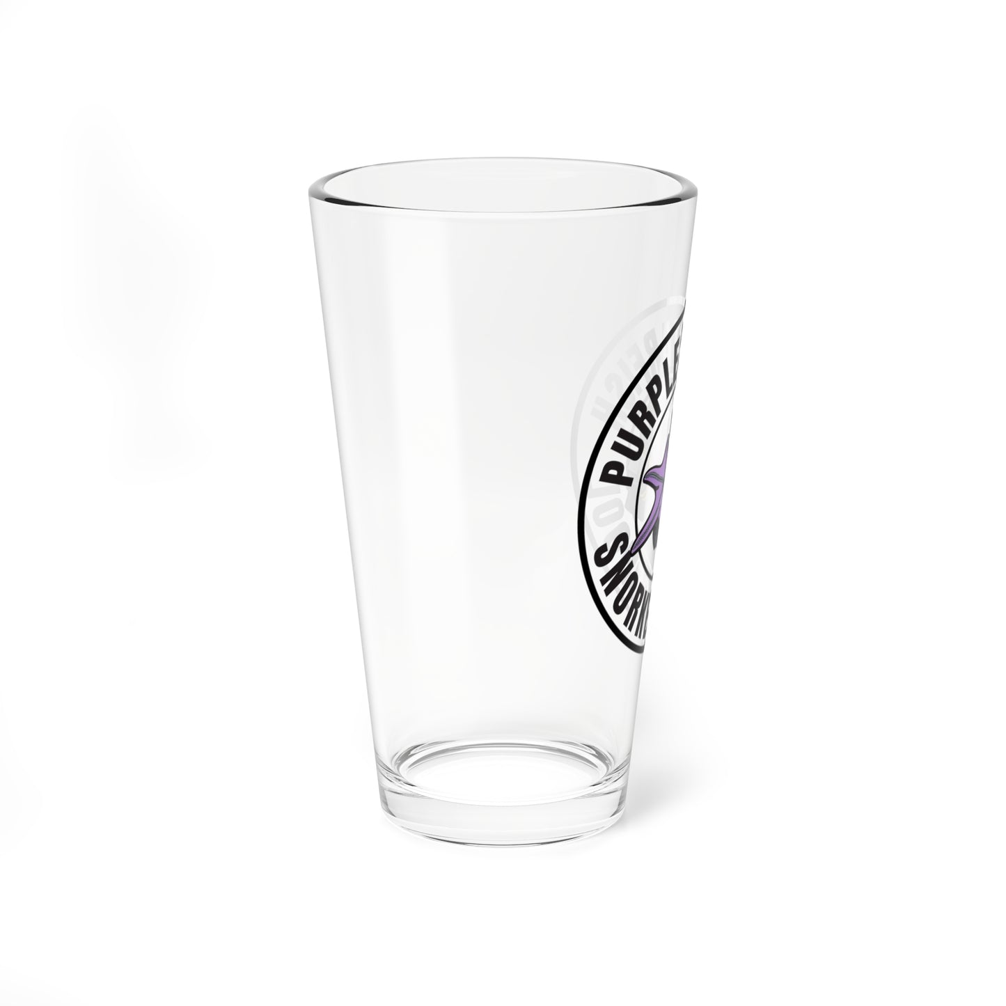 Purple Starfish Glass, 16oz
