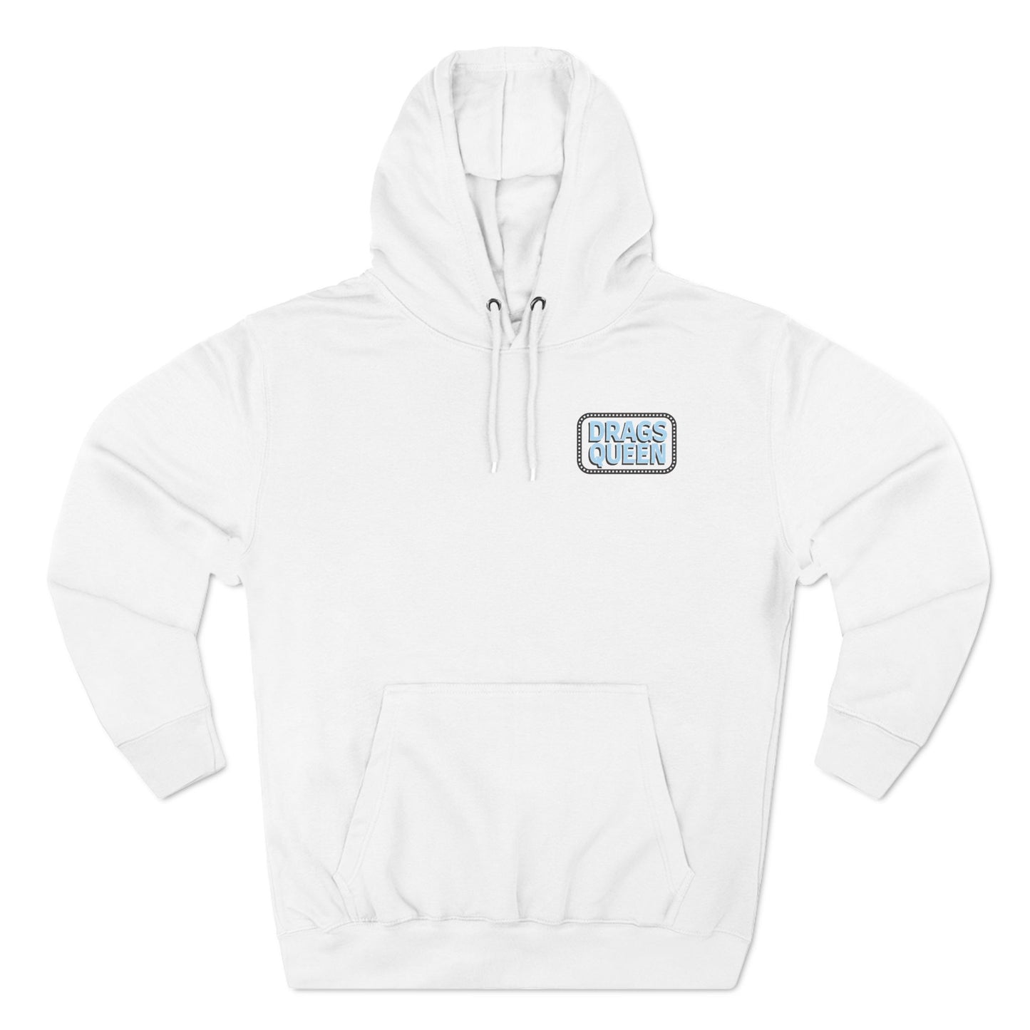 Drags Queen Three-Panel Hoodie