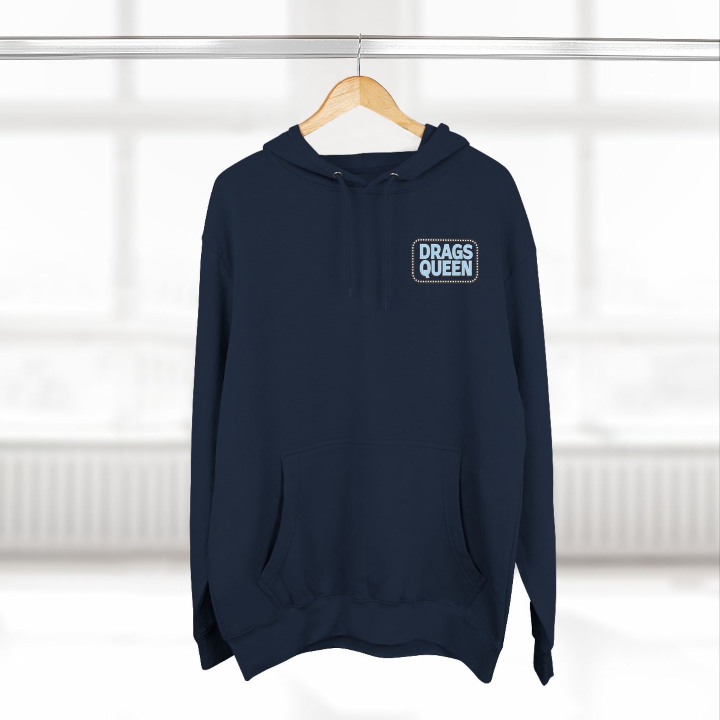 Drags Queen Three-Panel Hoodie