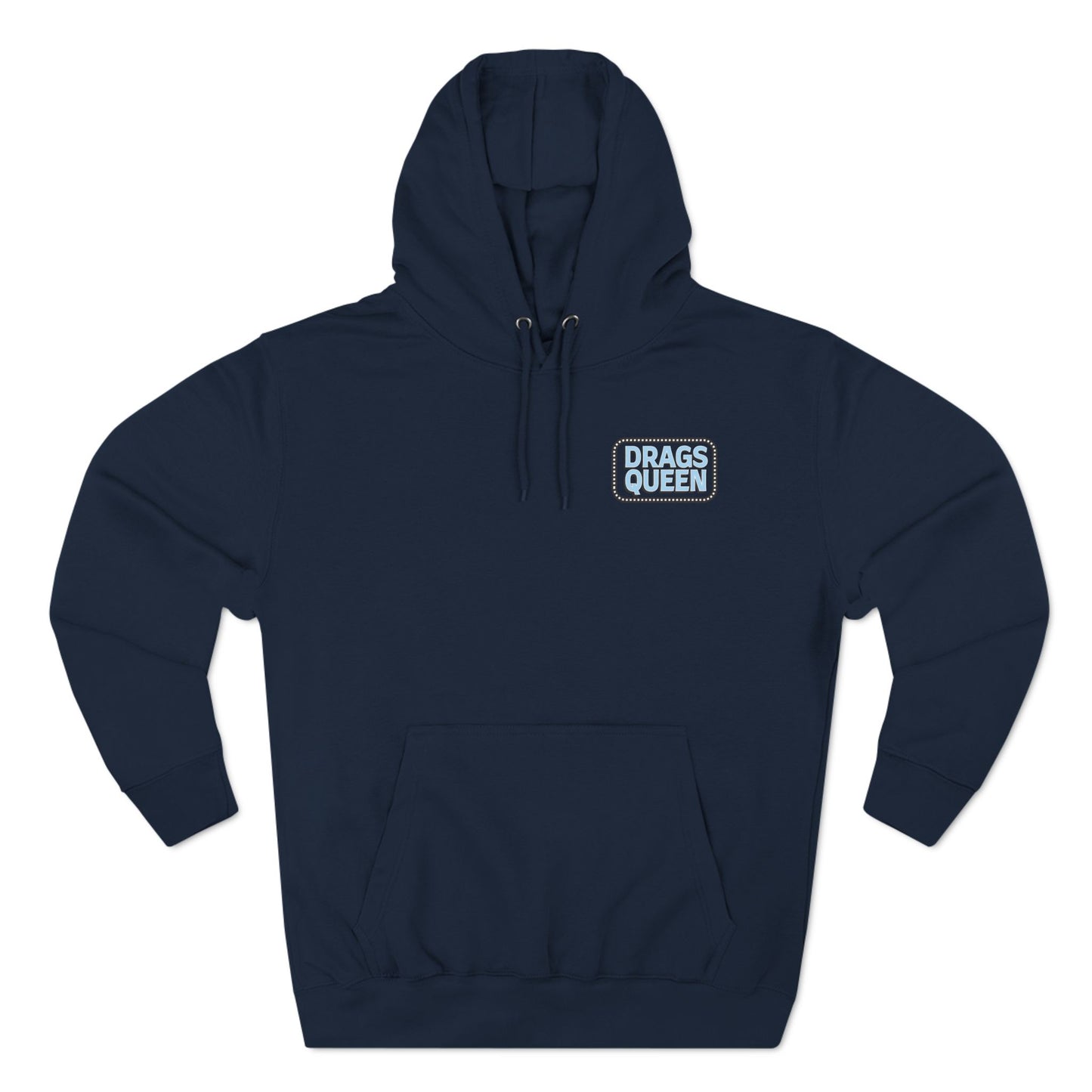 Drags Queen Three-Panel Hoodie