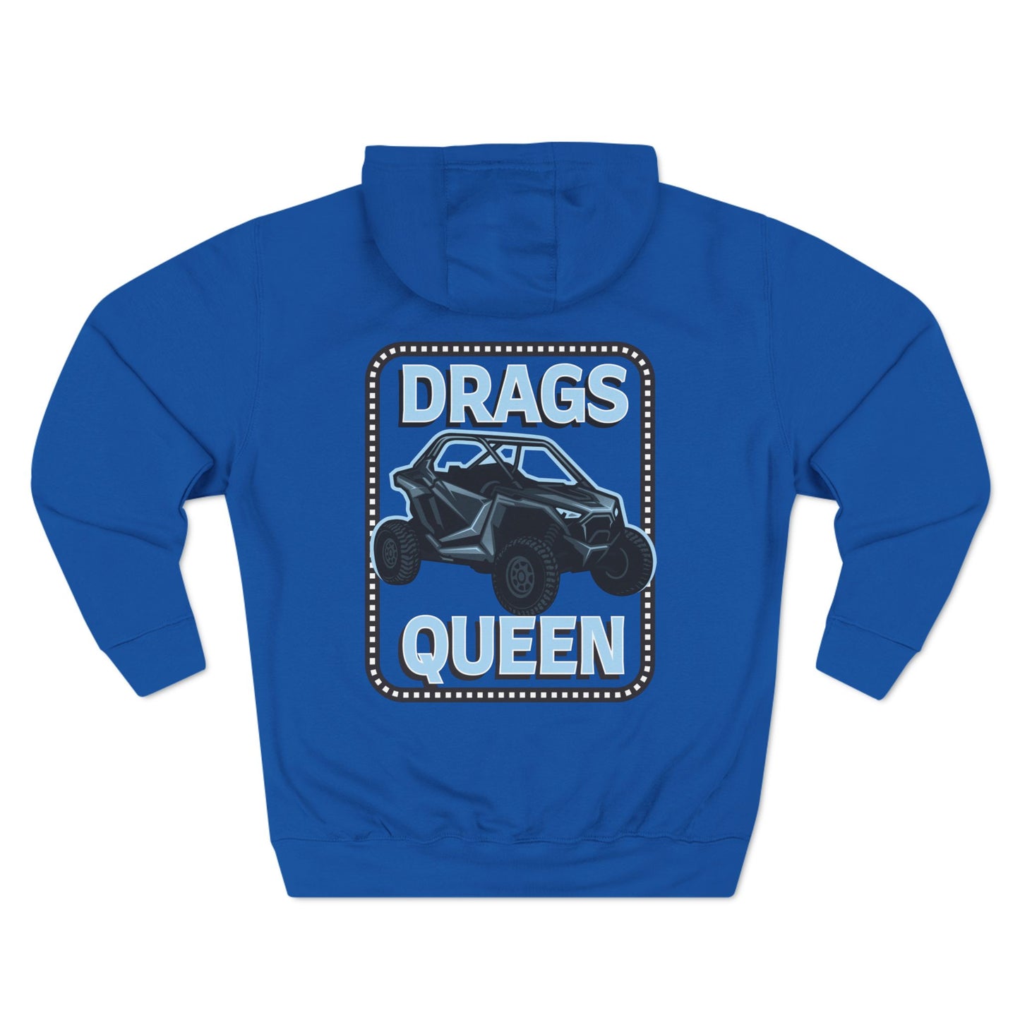 Drags Queen Three-Panel Hoodie