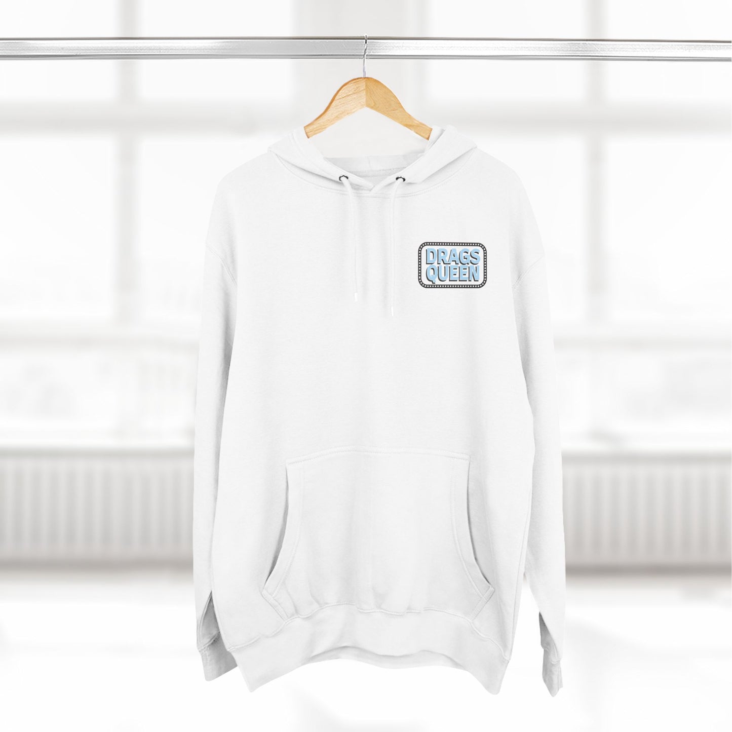 Drags Queen Three-Panel Hoodie