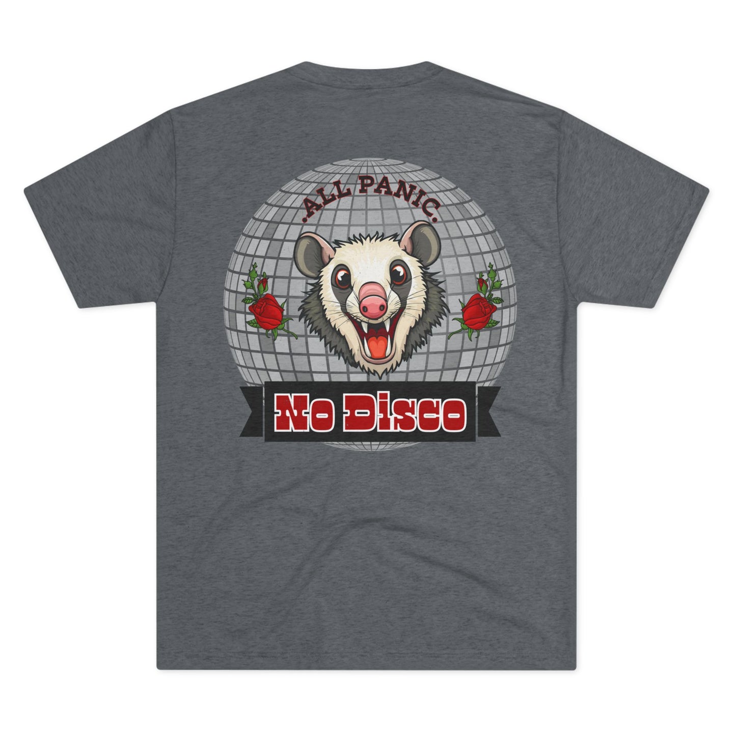 All Panic No Disco Tri-Blend Tee