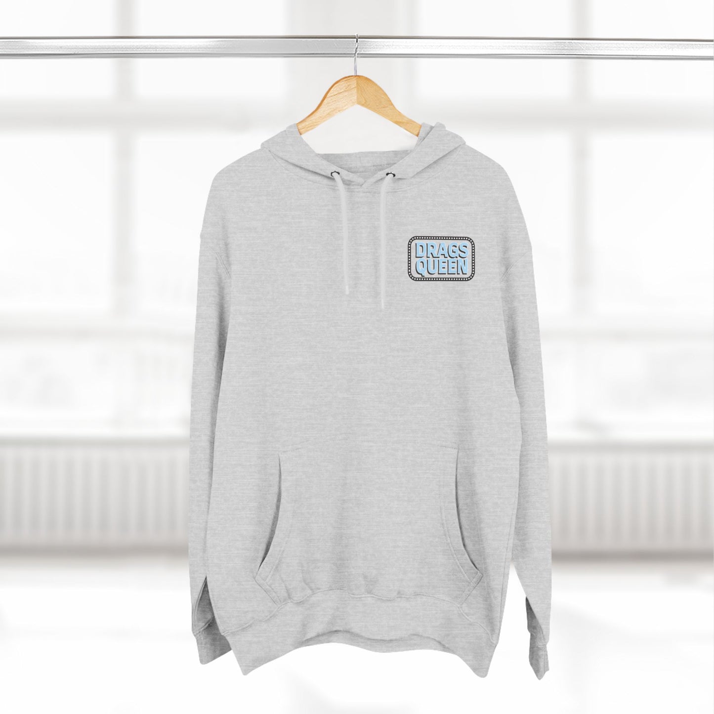 Drags Queen Three-Panel Hoodie
