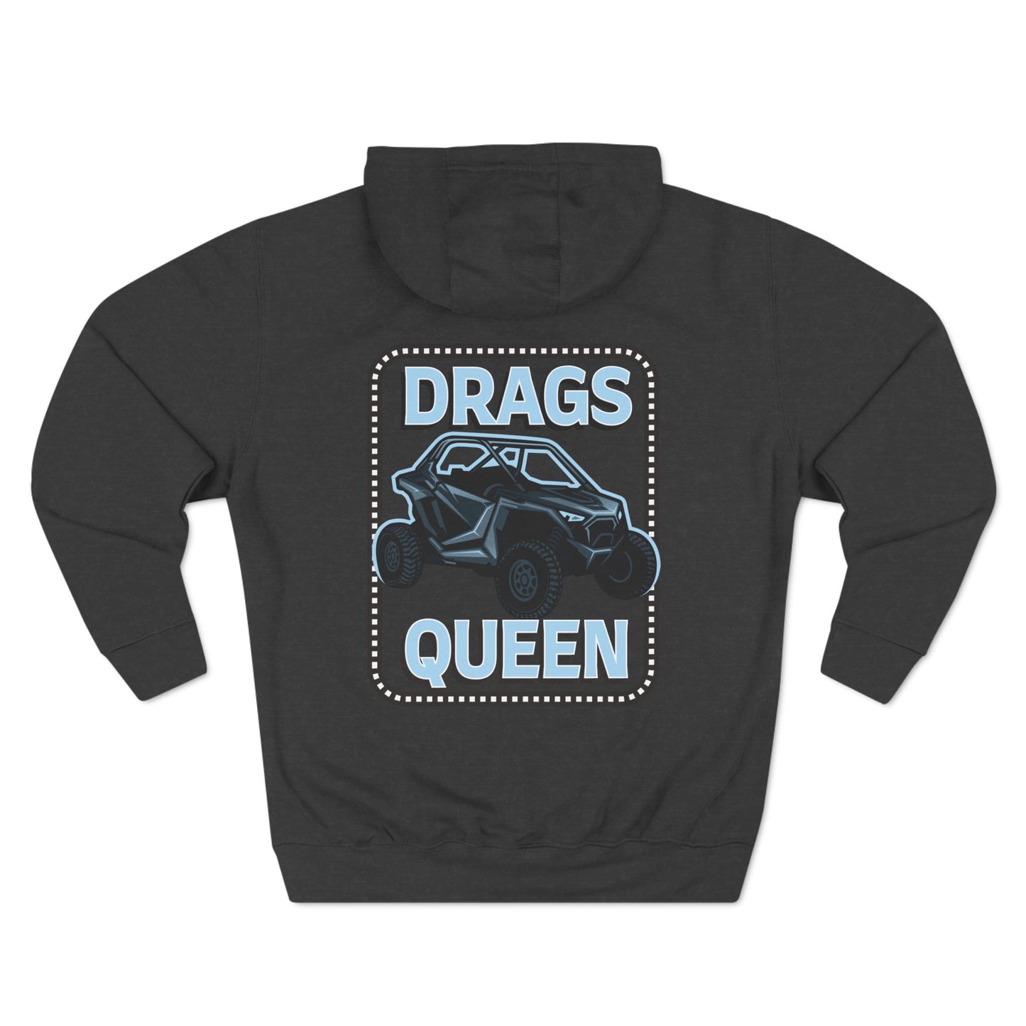 Drags Queen Three-Panel Hoodie