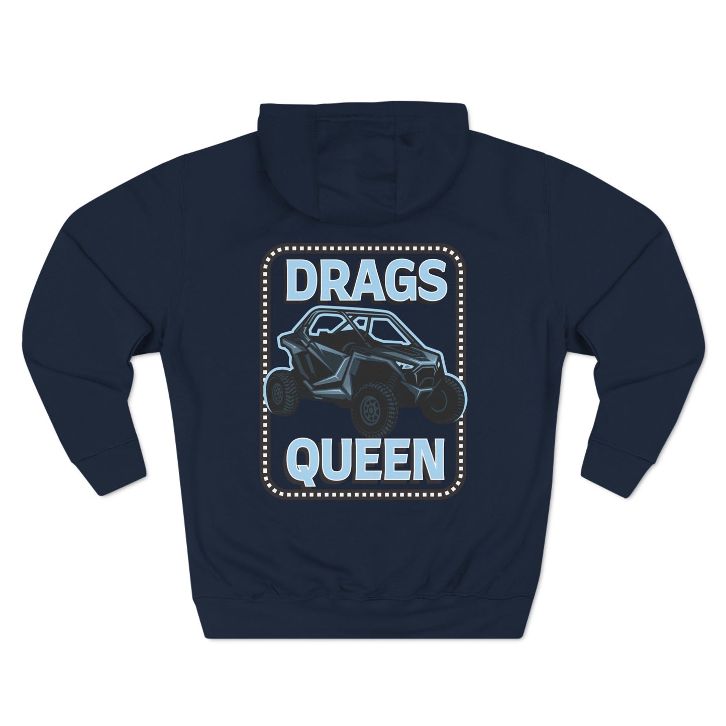Drags Queen Three-Panel Hoodie