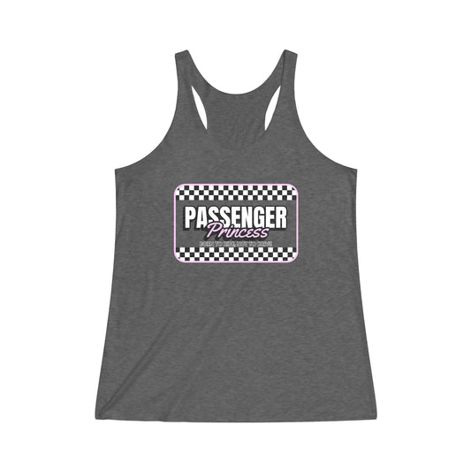 Passenger Princess Tri-Blend Racerback Tank