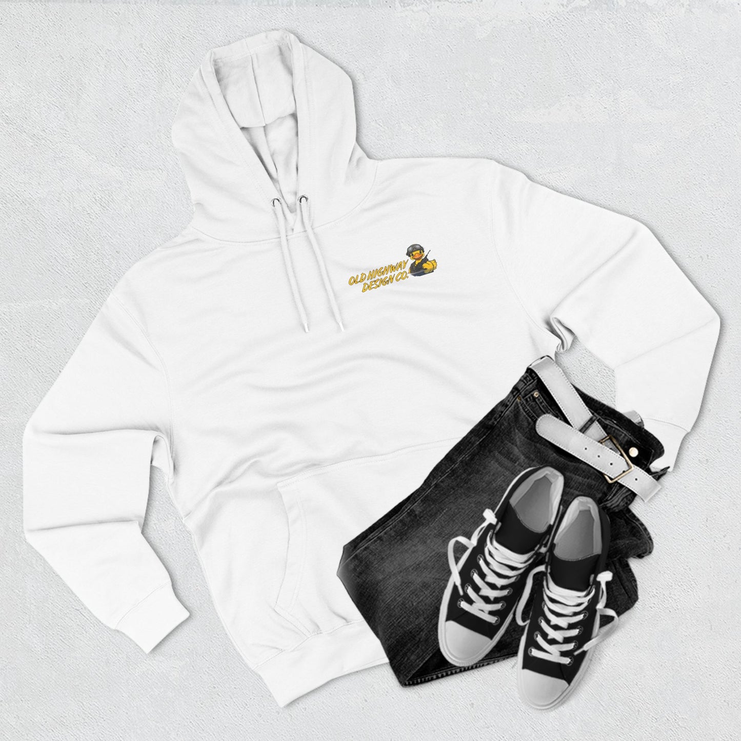 Duck Around and Find Out Three-Panel Hoodie