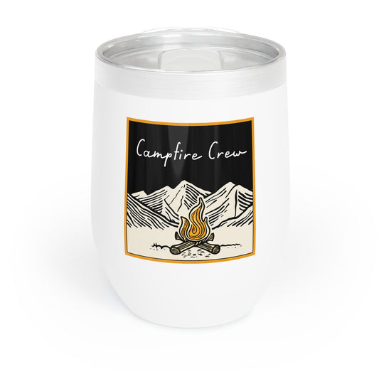 Campfire Crew Wine Tumbler