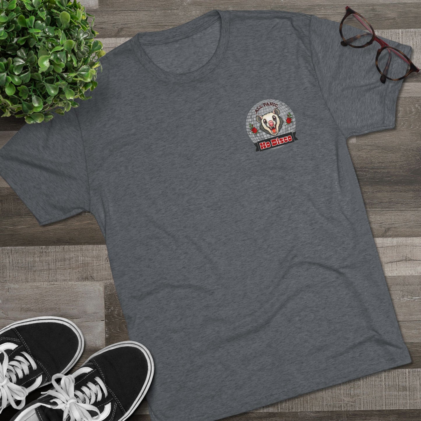All Panic No Disco Tri-Blend Tee