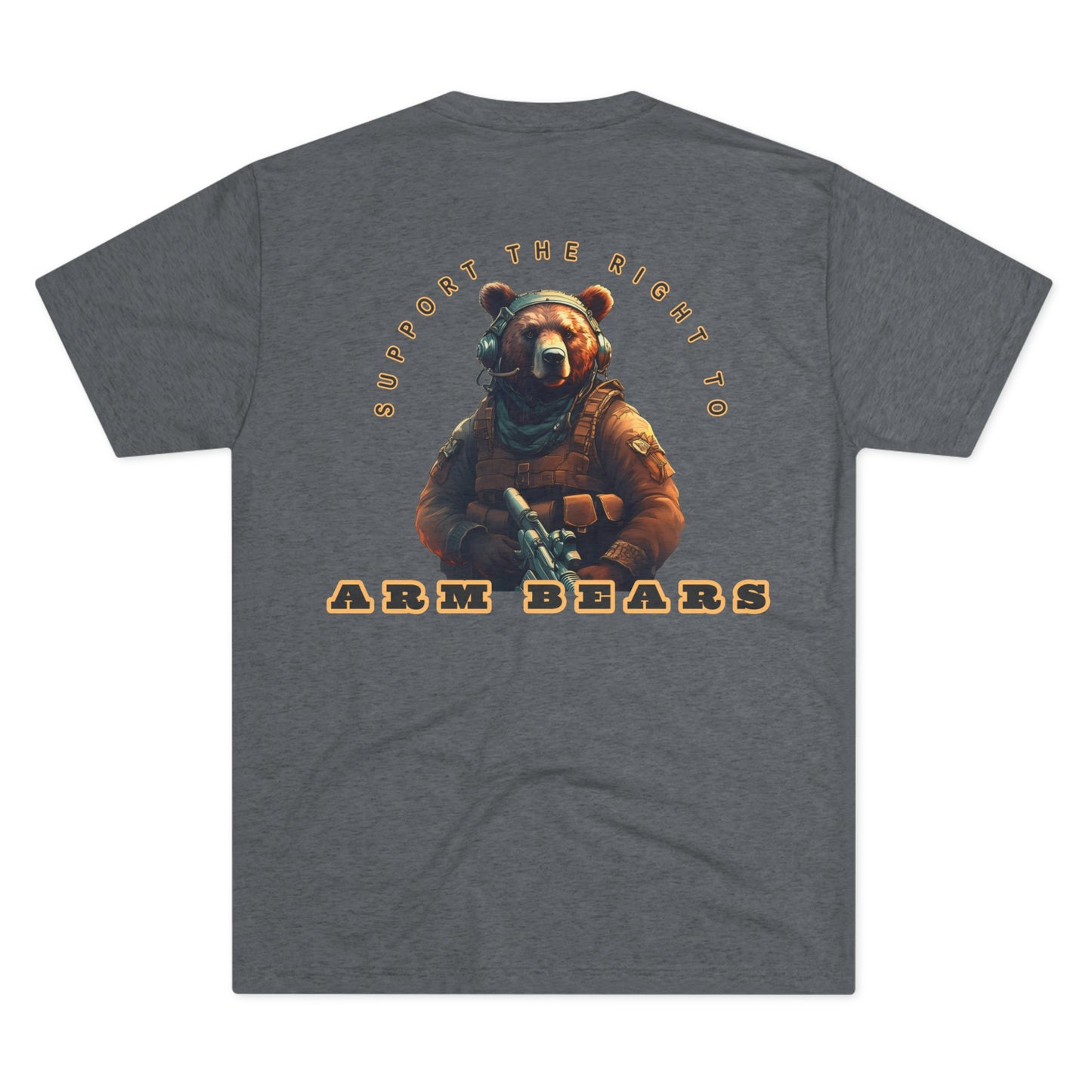 Arm Bears Tri-Blend Crew Tee