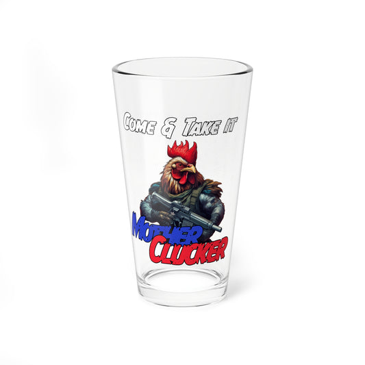 Mother Clucker Glass, 16oz